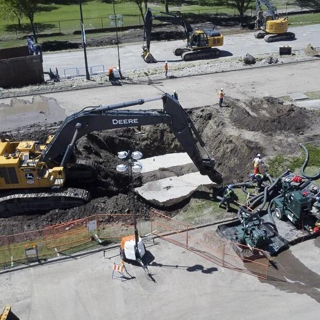 Calgary water conservation progress made as crews repair water main break: officials